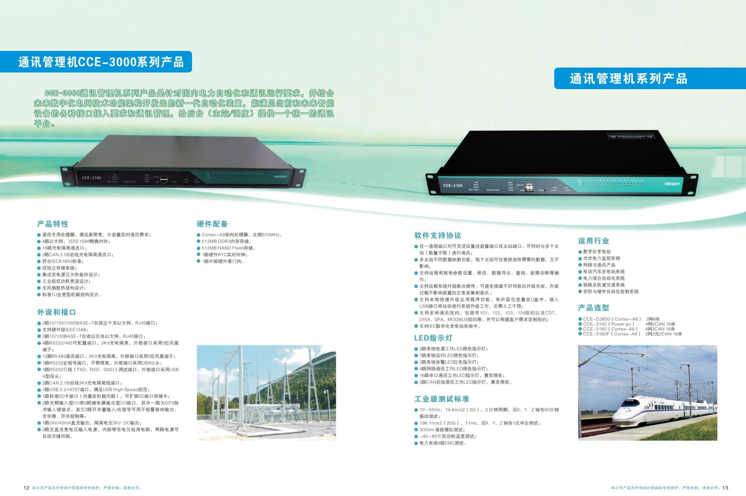 CCE-3160  通訊管理機